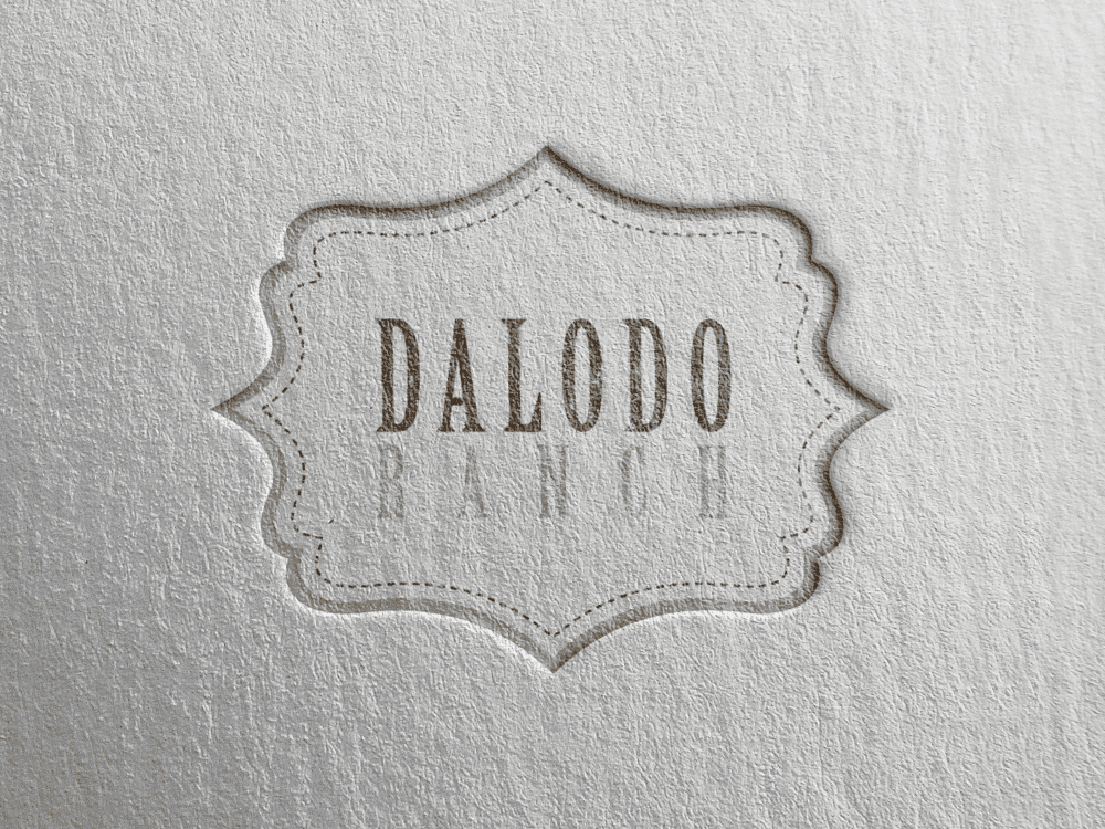 Dalodo Ranch Custom Logo Design