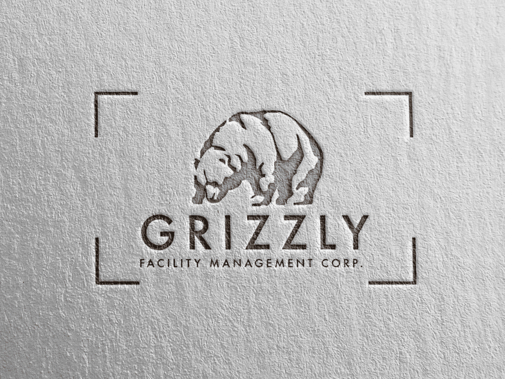 Grizzly Facilities Management Custom Logo Design